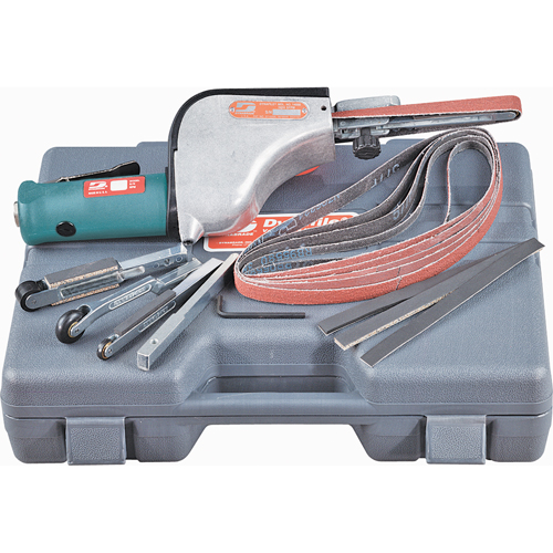 Dynafile&reg; Abrasive Belt Machines, 1/8" - 1/2", 1/4" NPTF NRZ Safety Inc.