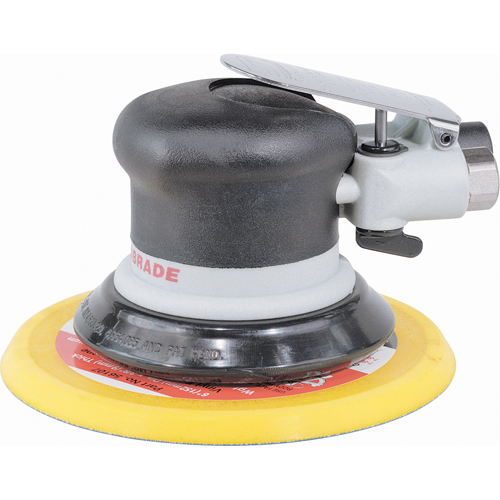 6" Non-Vacuum Dynorbital-SpiritSupreme Random Orbital Sander, 6" Dia., 1/4" NPT Inlet, 12000 RPM NRZ Safety Inc.