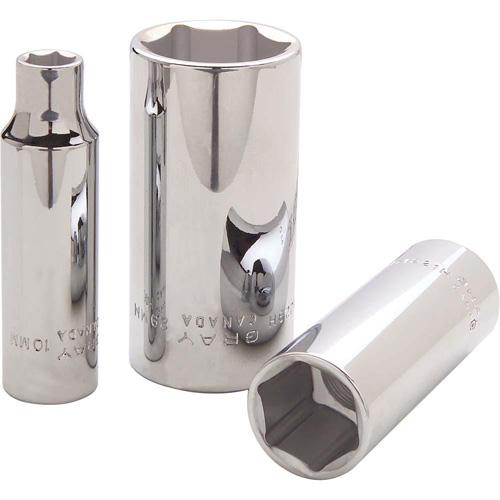  Socket, 10 mm, 1/2" Drive, 6 Points, Deep NRZ Safety Inc.
