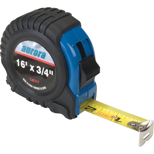 Measuring Tape, 3/4" x 16', in/ft. Graduations NRZ Safety Inc.