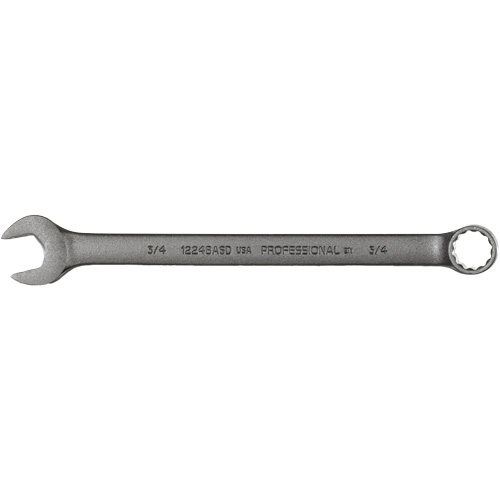 Combination Wrench, 12 Point, 3/4", Black Oxide Finish NRZ Safety Inc.