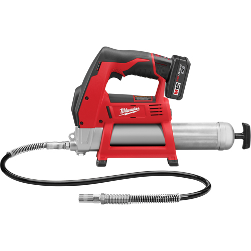 M12 Cordless Grease Gun Kit, Lithium-Ion, 12 V NRZ Safety Inc.