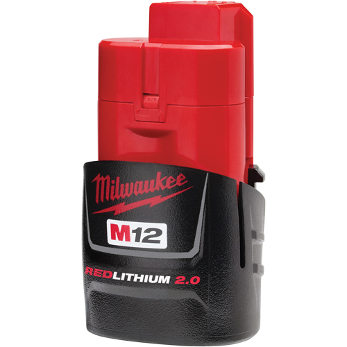 Bloc-piles M12 Redlithium 2.0, Lithium-ion, 12 V, 2 A NRZ Safety Inc.