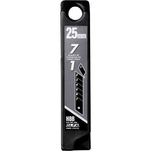 Ultra-Sharp Black Replacement Blades, Snap-Off Style NRZ Safety Inc.