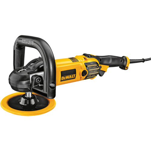 Variable Speed Polisher with Soft Start, 9"/7" Pad, 120 V, 12 A, 0-3500 RPM NRZ Safety Inc.