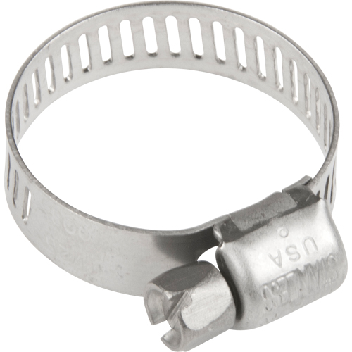 Colliers de serrage pour tuyaux - Collier de serrage & vis en acier inoxydable, Dia. min 0.316, Dia. max 7/8" NRZ Safety Inc.