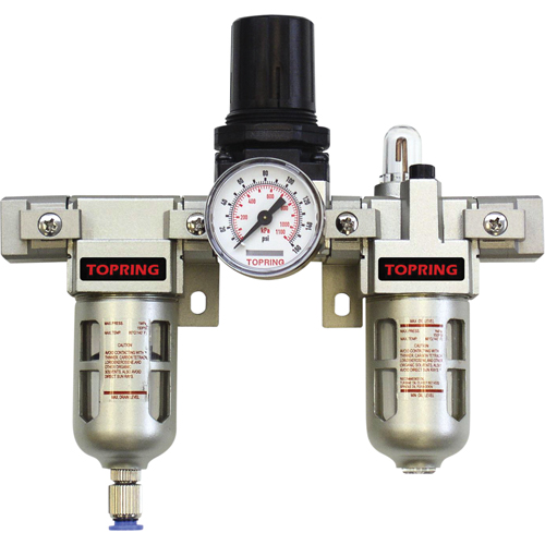 Airflo Modular Filter/Regulator & Lubricator (Gauge Included), 1/8" NPTF NRZ Safety Inc.