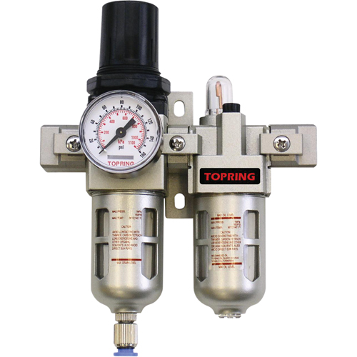 Airflo Compact Filter/Regulator & Lubricator (Gauge Included), 1/2" NPTF NRZ Safety Inc.