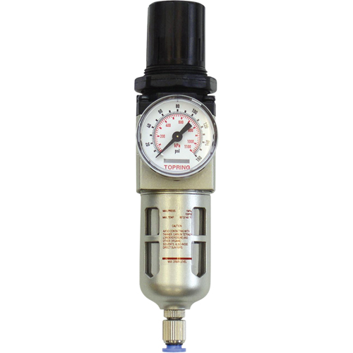 Modular Filter/Regulator, 1/4" NPT, 150 PSI, 0.5 fl.oz. Capacity NRZ Safety Inc.