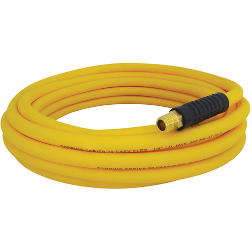 Easyflex Premium Hoses with Fittings, Air/Water, Technopolymer, 1/4" dia. x 50', 300 psi, 1/4 NPT NRZ Safety Inc.