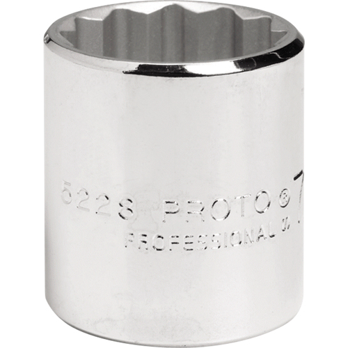 SAE Socket, 7/16", 3/8" Drive, 12 Points NRZ Safety Inc.