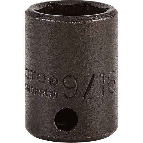 Socket, Impact, 9/16", 3/8" Drive, 6 Points NRZ Safety Inc.