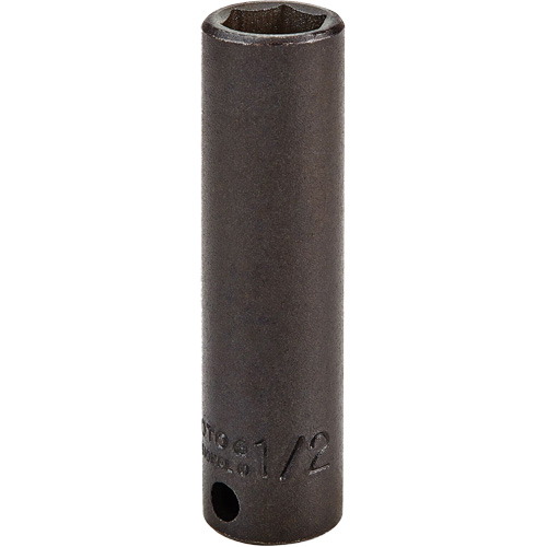 Socket, Impact, 1/2", 3/8" Drive, 6 Points, Deep NRZ Safety Inc.