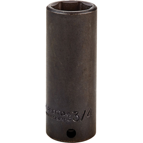 Douille, Chocs, 3/4", Prise 3/8", 6 pans, Profond NRZ Safety Inc.