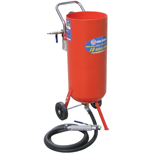 Machines de sablage &agrave; jet, 6-25 pi³/min, R&eacute;servoir de 8,3 gal. (10 gal. US) NRZ Safety Inc.