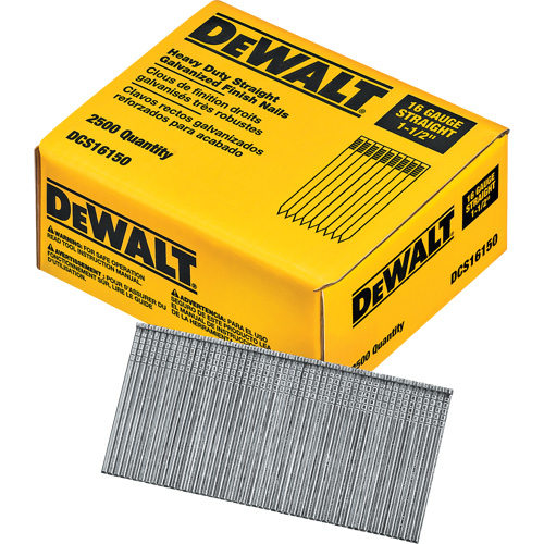 16 Gauge Straight Finish Nails NRZ Safety Inc.