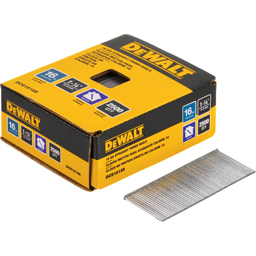 16 Gauge Straight Finish Nails NRZ Safety Inc.