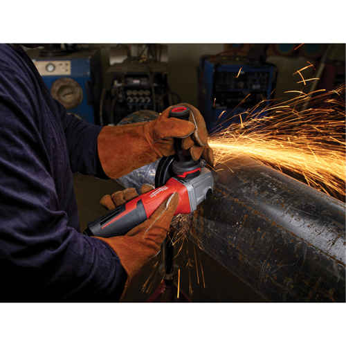 Small Paddle No-Lock Angle Grinder, 6", 120 V, 13 A, 9000 RPM NRZ Safety Inc.