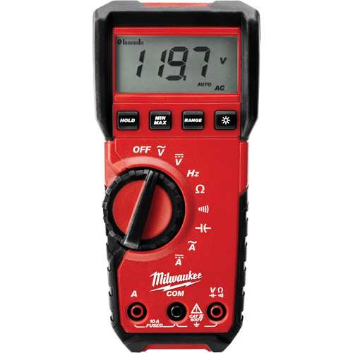 Multim&egrave;tre num&eacute;rique, Tension c.a./c.c., Courant c.a./c.c. NRZ Safety Inc.