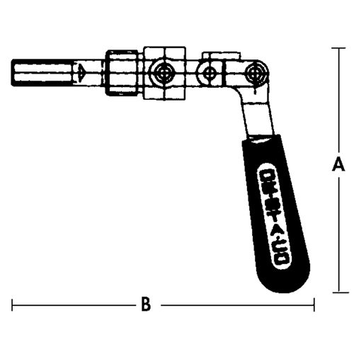 Crampons articul&eacute;s droits - S&eacute;rie 601, Capacit&eacute; de 5/8" (15,875 mm), Force de serrage de 100 lb NRZ Safety Inc.