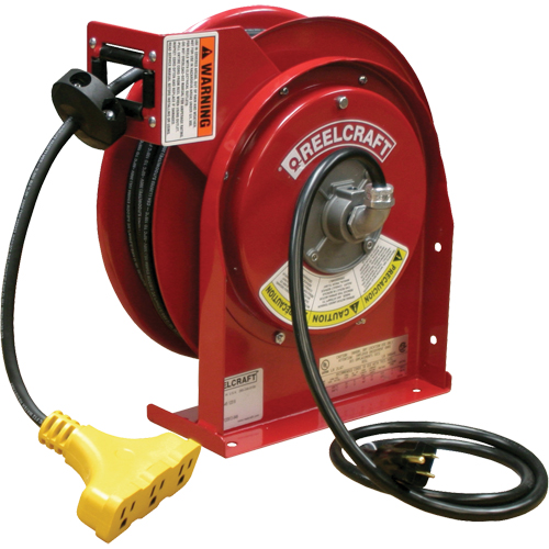 Cord Reels, 45', SJEOOW, 12 Gauge, 15 A NRZ Safety Inc.
