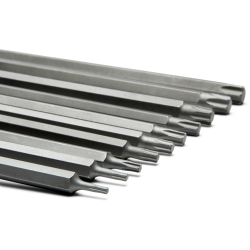 Long Bit Socket Set, Torx&reg;, 1/4"/3/8" Drive, 10 Pcs NRZ Safety Inc.