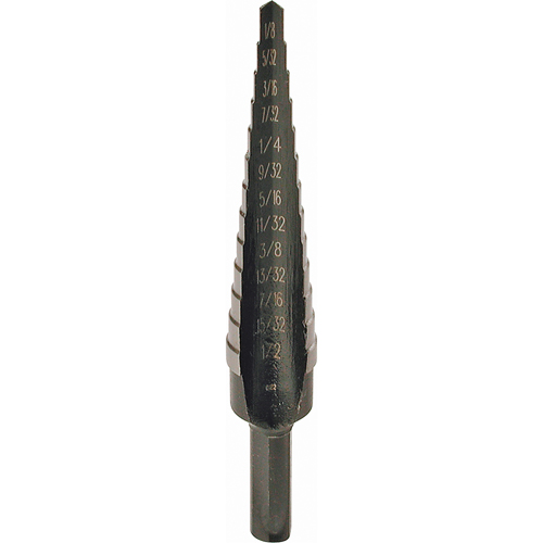 Step Drills, 1/32" Increments NRZ Safety Inc.
