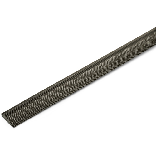Lime &agrave; taille crois&eacute;e avec poign&eacute;e verte, Demi-ronde, 8", B&acirc;tarde NRZ Safety Inc.