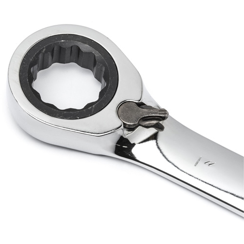 Jeu de cl&eacute;s &agrave; cliquets r&eacute;versibles SAE &agrave; 12 pans et 72 dents avec pochette &agrave; outils enroulable, Combinaison, 7 morceaux, Imp&eacute;rial NRZ Safety Inc.