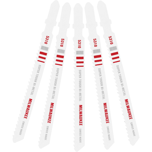 Lame de scie sauteuse, Bim&eacute;tal, Tige en T, 4" lo, 10 dents par pouce NRZ Safety Inc.