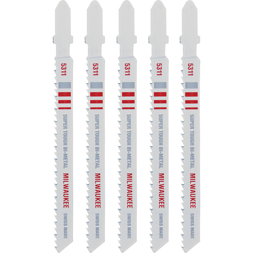 Lame de scie sauteuse, Bim&eacute;tal, Tige en T, 4" lo, 10 dents par pouce NRZ Safety Inc.