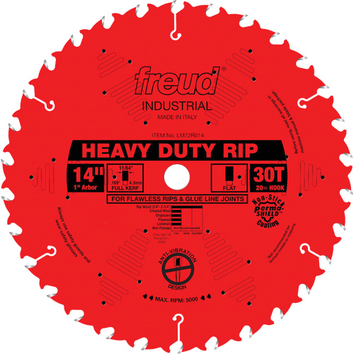 TCS Industrial Saw Blade - Ripping, 14", 30 Teeth, Wood Use NRZ Safety Inc.