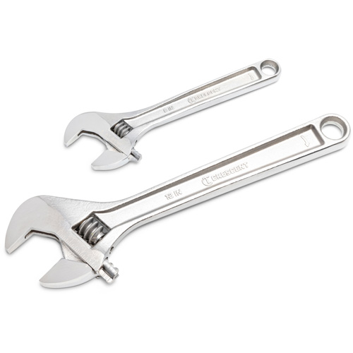 Jeu de cl&eacute;s, Ajustable, 2 morceaux, Imp&eacute;rial et m&eacute;trique NRZ Safety Inc.