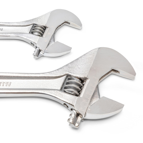 Jeu de cl&eacute;s, Ajustable, 2 morceaux, Imp&eacute;rial et m&eacute;trique NRZ Safety Inc.