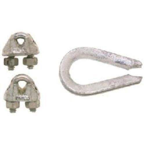 Wire Rope Clips with Thimble Set NRZ Safety Inc.