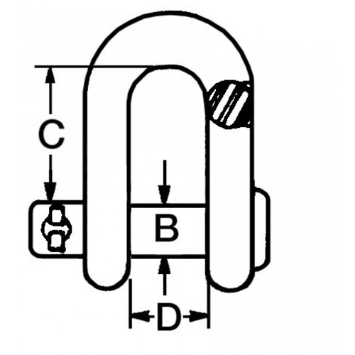 Anneaux soud&eacute;s utilitaires Super Blue Campbell NRZ Safety Inc.