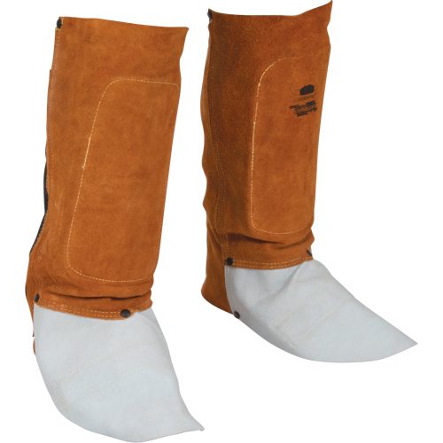 Leather Spats, 14" L, Lava Brown NRZ Safety Inc.