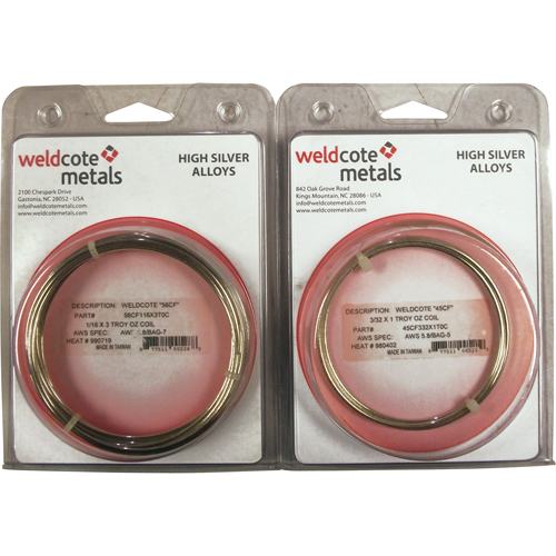 Alliages de brasage &agrave; haute teneur en argent NRZ Safety Inc.