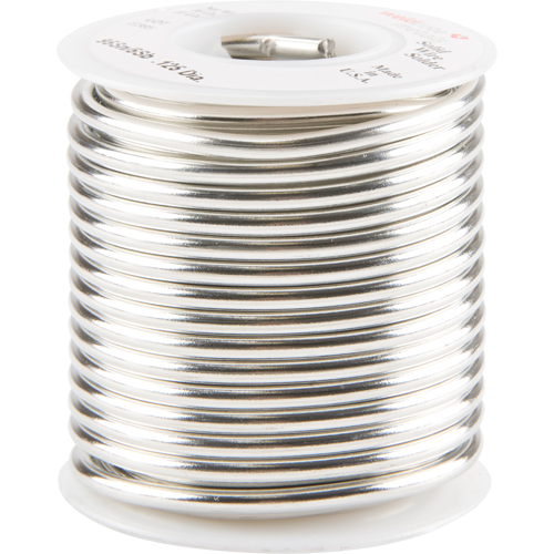 M&eacute;tal d'apport standard, Sans plomb, 95 % d'&eacute;tain, 5 % d'antimoine, &acirc;me Plein, dia. 0,125" NRZ Safety Inc.