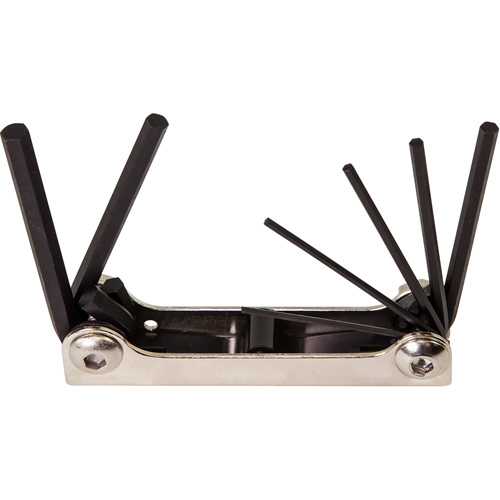 Folding Hex Key Set, 7 Pcs., Metric NRZ Safety Inc.