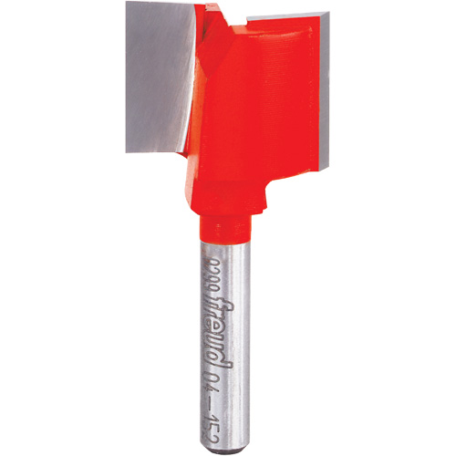 Router Bit - Double Flute Straight Bit, 1" Dia., 3/4" H, 2" L, 1/4" Shank NRZ Safety Inc.
