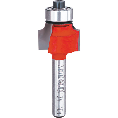 Rounding Over Router Bit, 3/4" Dia., 1/4" Shank NRZ Safety Inc.