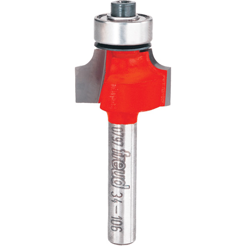 Router Bit - Rounding Over Bit, 13/16" Dia., 1/4" Shank NRZ Safety Inc.
