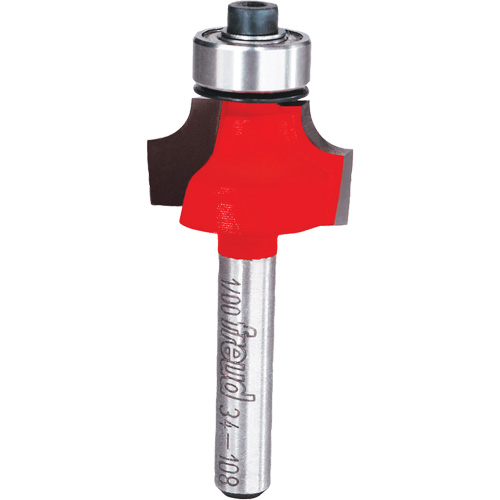 Router Bit - Rounding Over Bit, 7/8" Dia., 1/4" Shank NRZ Safety Inc.