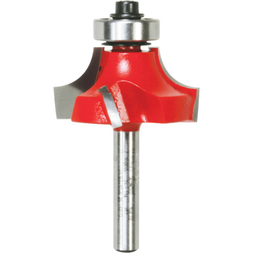 Router Bit - Rounding Over Bit, 1-1/4" Dia., 1/4" Shank NRZ Safety Inc.
