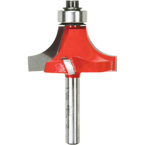 Router Bit - Rounding Over Bit, 1-1/2" Dia., 1/4" Shank NRZ Safety Inc.