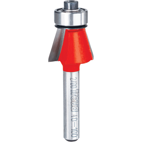 Router Bit - Chamfer Bit, 23/32" Dia., 1/4" Shank NRZ Safety Inc.