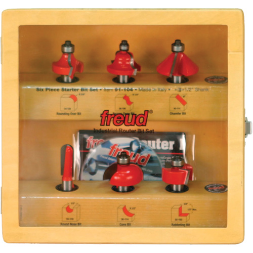 Starter Router Bit Set with 1/2" Shanks NRZ Safety Inc.