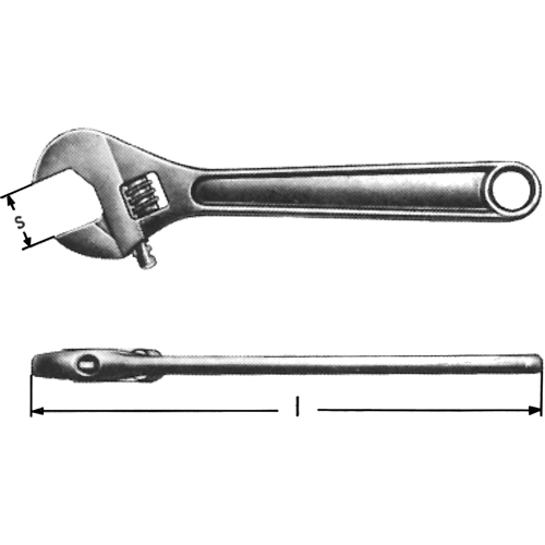 Adjustable Wrenches, 15/16, 6" Length NRZ Safety Inc.