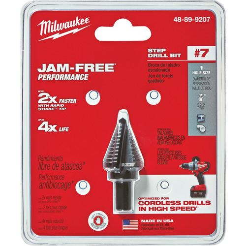 Foret &eacute;tag&eacute; no 7, 7/8" - Acier rapide NRZ Safety Inc.